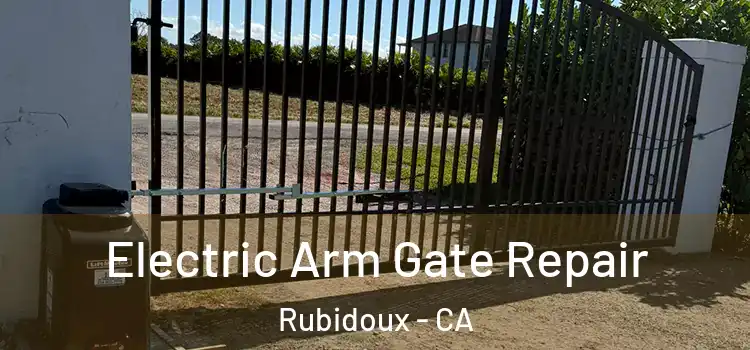 Electric Arm Gate Repair Rubidoux - CA